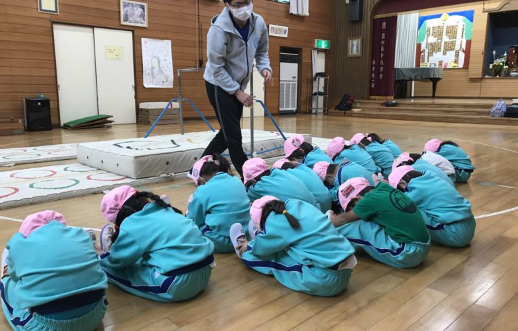 年少組の体操教室