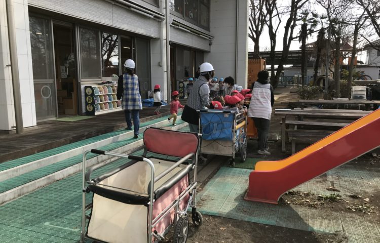 避難訓練（火災）がありました。🚒