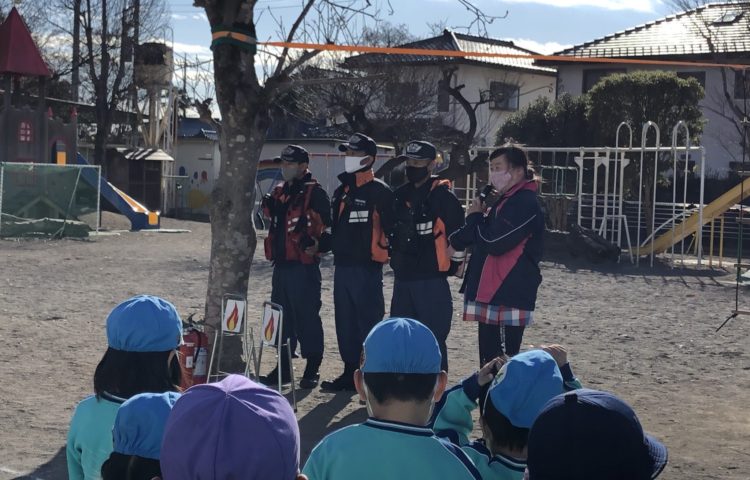 消火訓練（園内研修）をしました。🚒