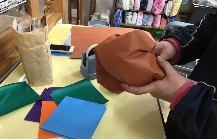 陰ながらの保育の準備
