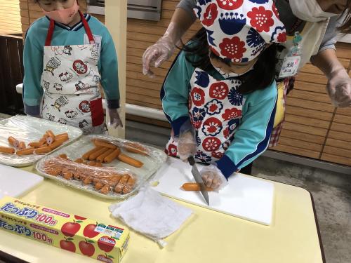 【自分で焼きそばを焼いたよ】