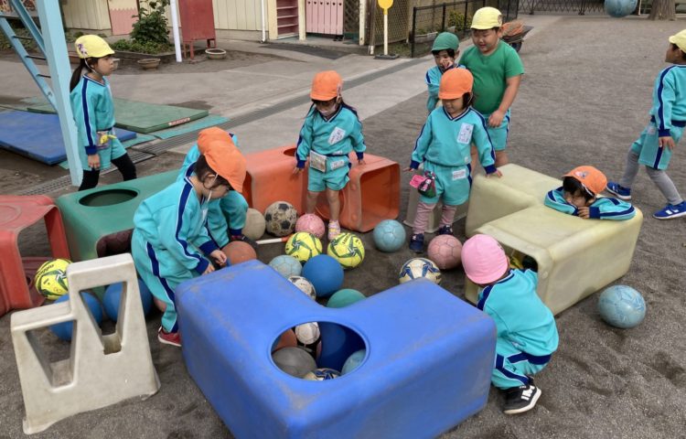 【外遊びは楽しいな】
