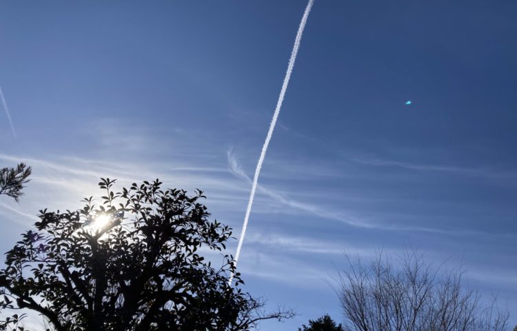 【リハーサルと飛行機雲】
