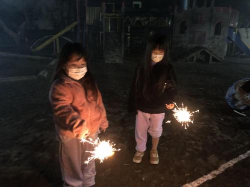【年長組の宿泊保育】