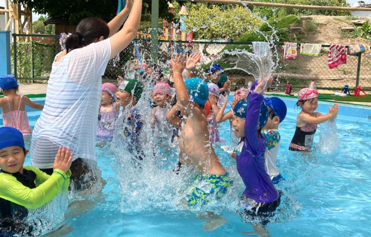 【やっぱり水遊びだね💦💦】