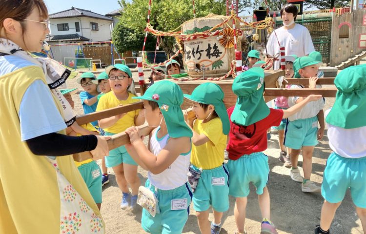 【年長組の登園日】