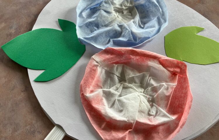 【未就園児教室】うちわ作り