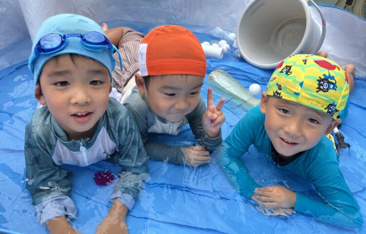 【曇りでも暑いです💦☀️】