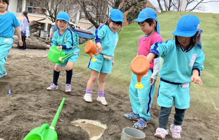 水を流して遊ぼう！