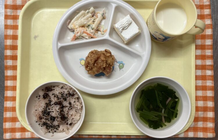 【給食紹介】2025.4.10　＊誕生会メニュー