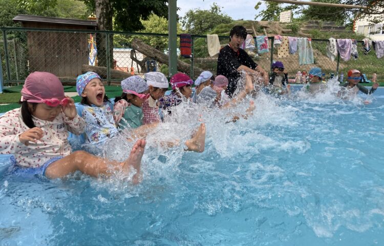 【水しぶきは最高💦💦】
