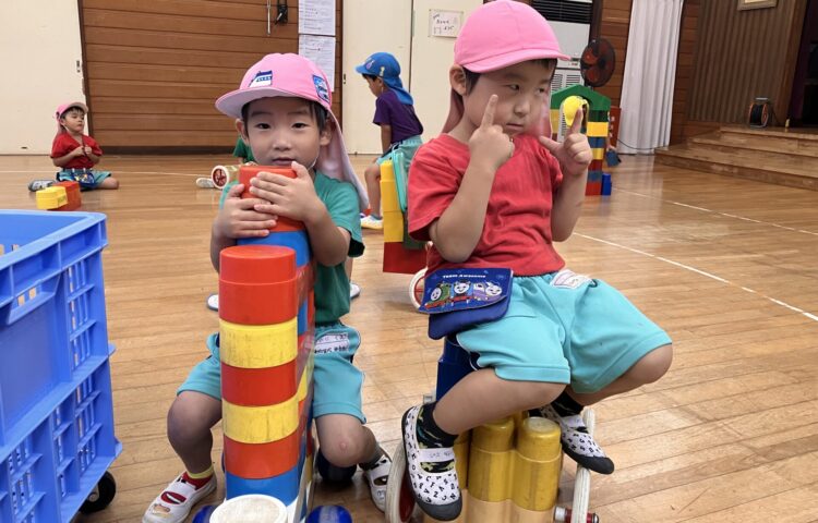 【久しぶりに室内で】