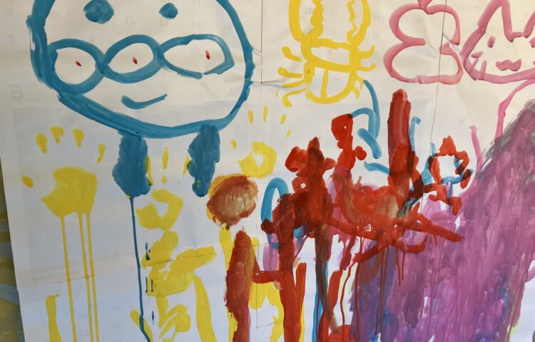 【未就園児教室】絵の具あそび
