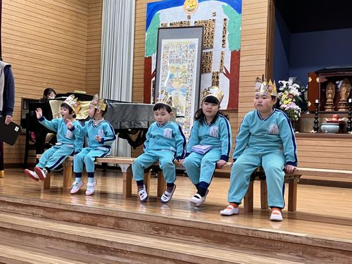 【３月生まれの誕生会🎉】