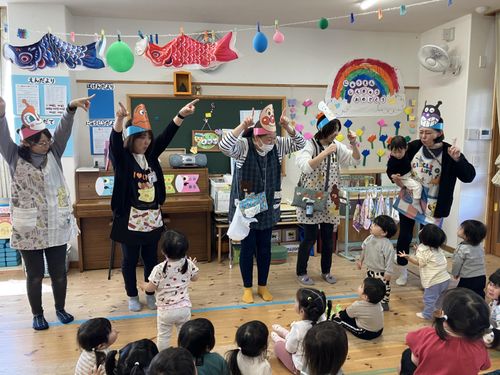 【４月生まれの誕生会🎉🎉】