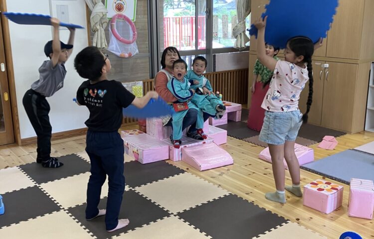 みんなで遊ぶと楽しいね♫